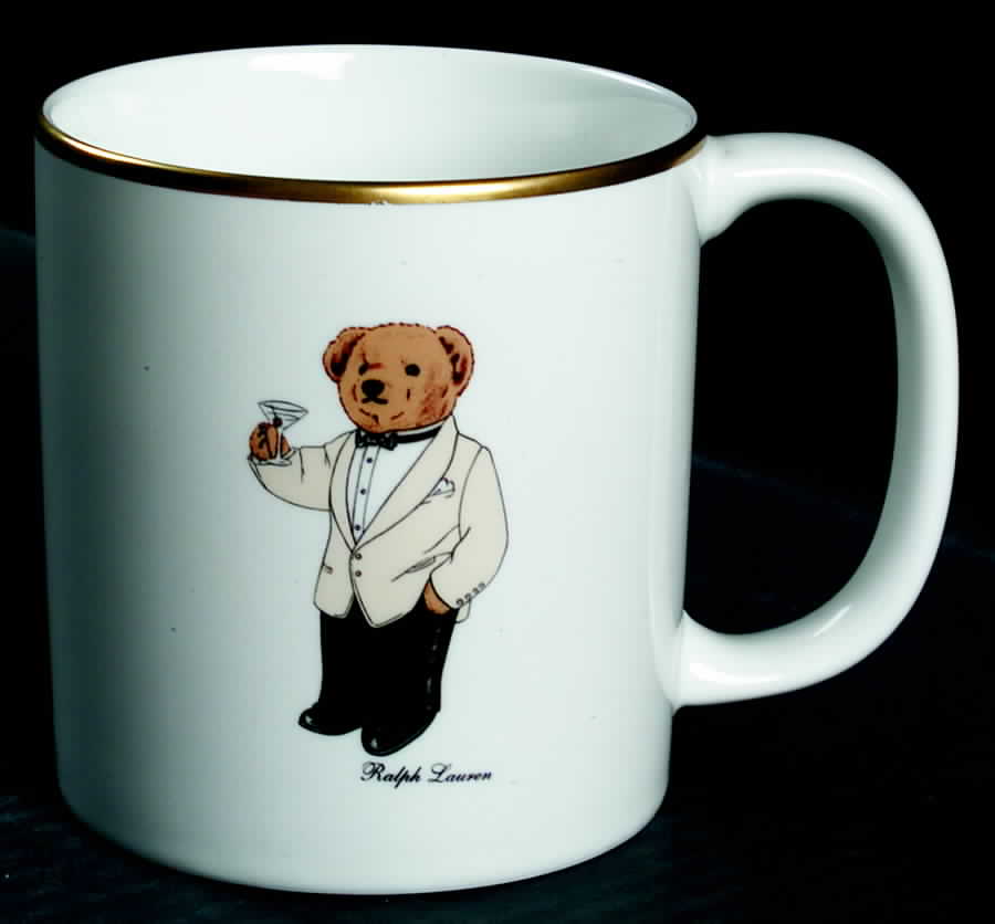 Martini Bear Mug by Ralph Lauren China-1