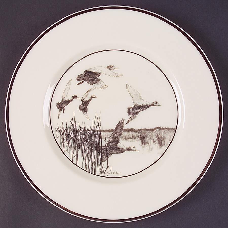 Wild Game Birds Dinner Plate by Lenox-1