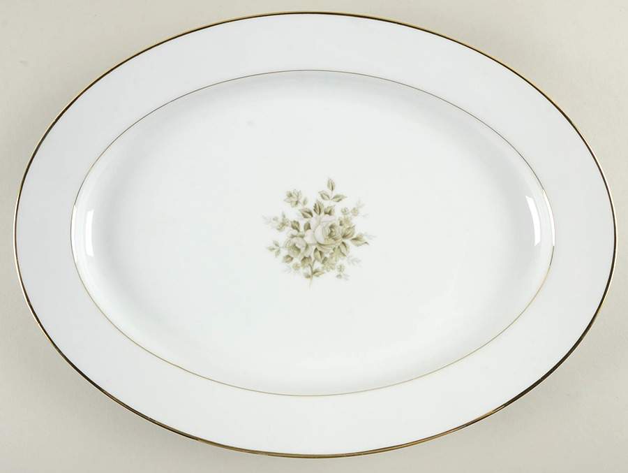 Rosina 16" Oval Serving Platter by Linden-1