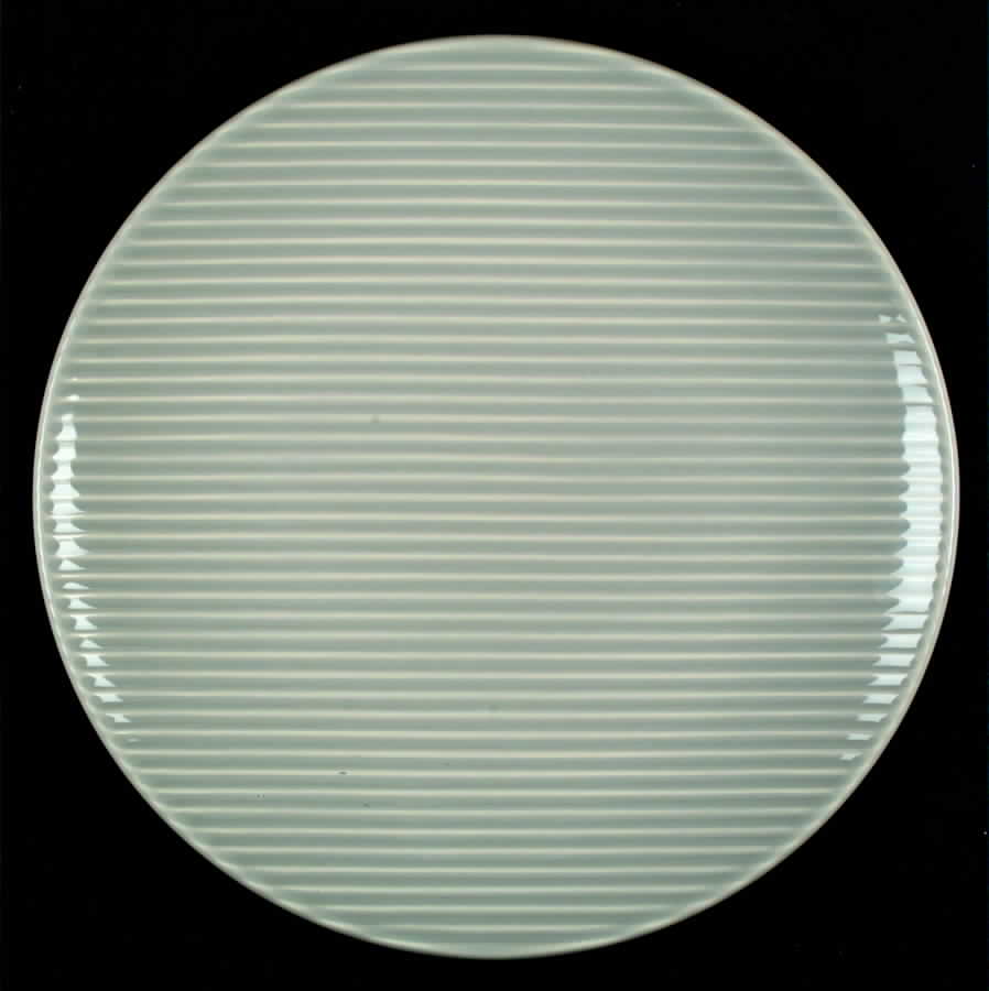 Dolmen Gray Salad/Dessert Plate by Luneville-1