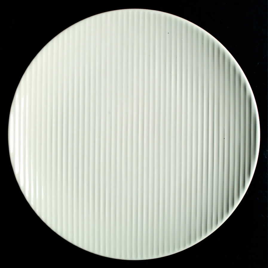 Dolmen Ivory Salad/Dessert Plate by Luneville-1