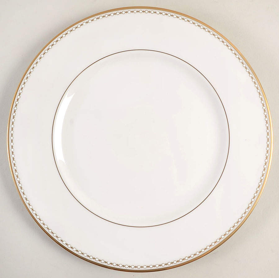 Pearl Gold Dinner Plate by Lenox-1