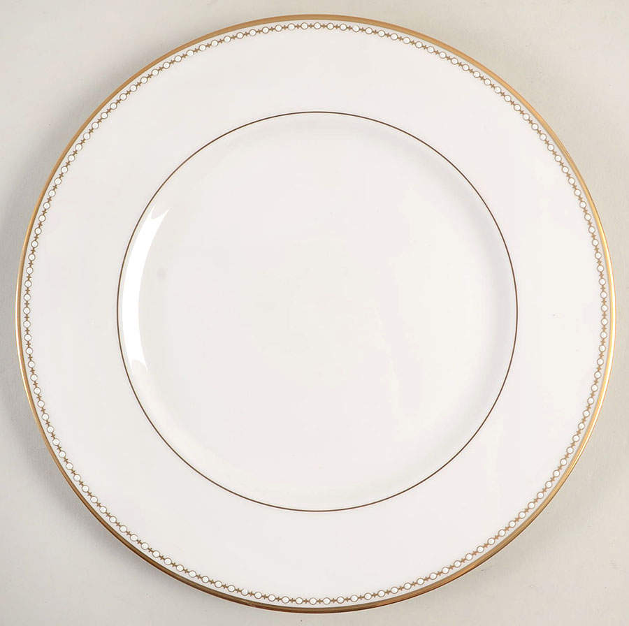 Pearl Gold Dinner Plate by Lenox-1