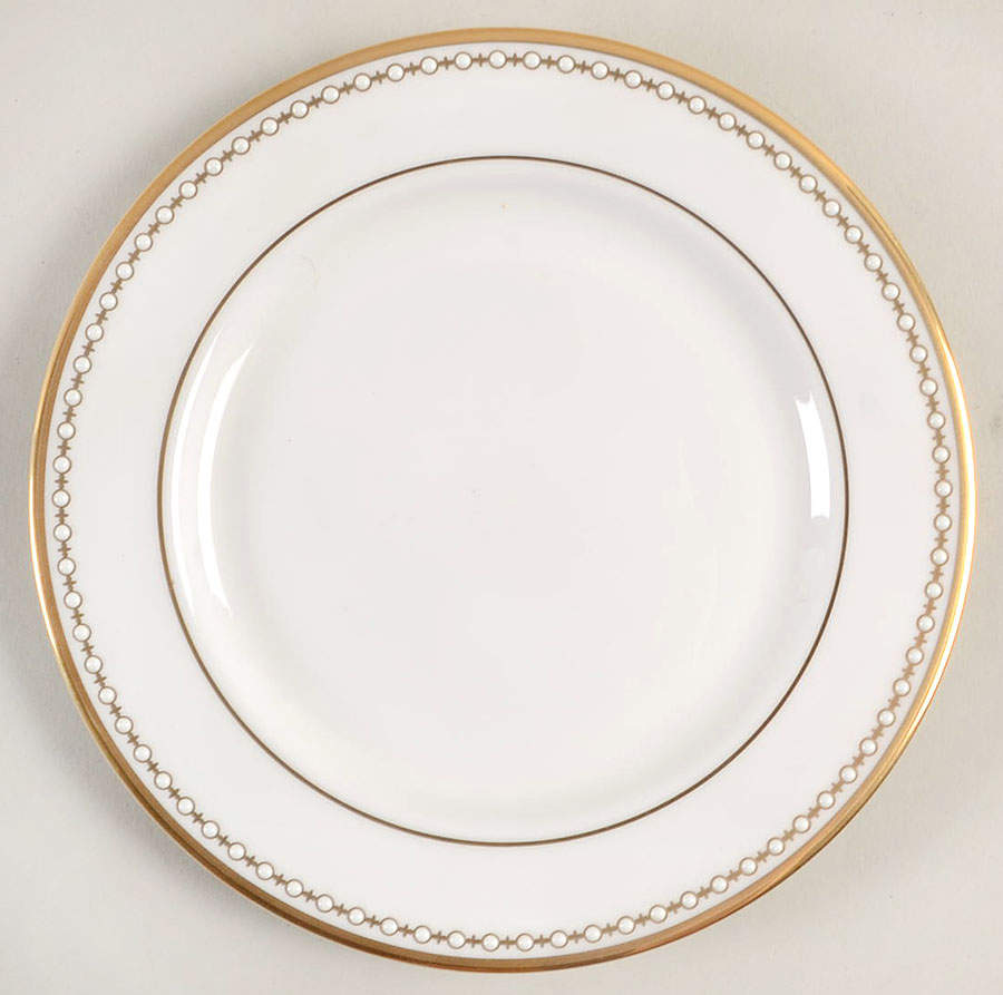 Pearl Gold Bread & Butter Plate by Lenox-1