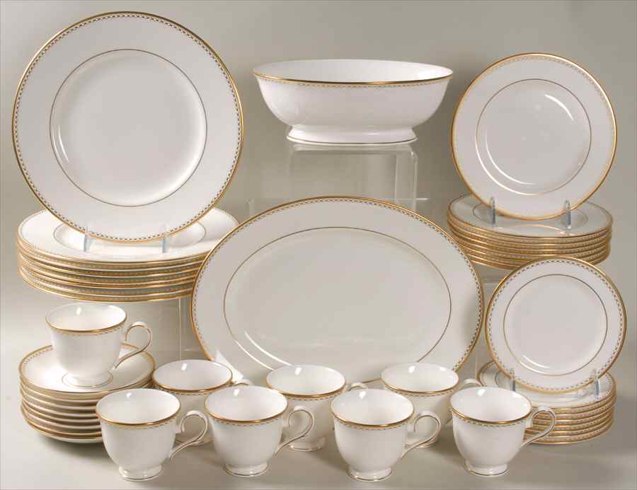 Pearl Gold 42 Piece Set by Lenox-1