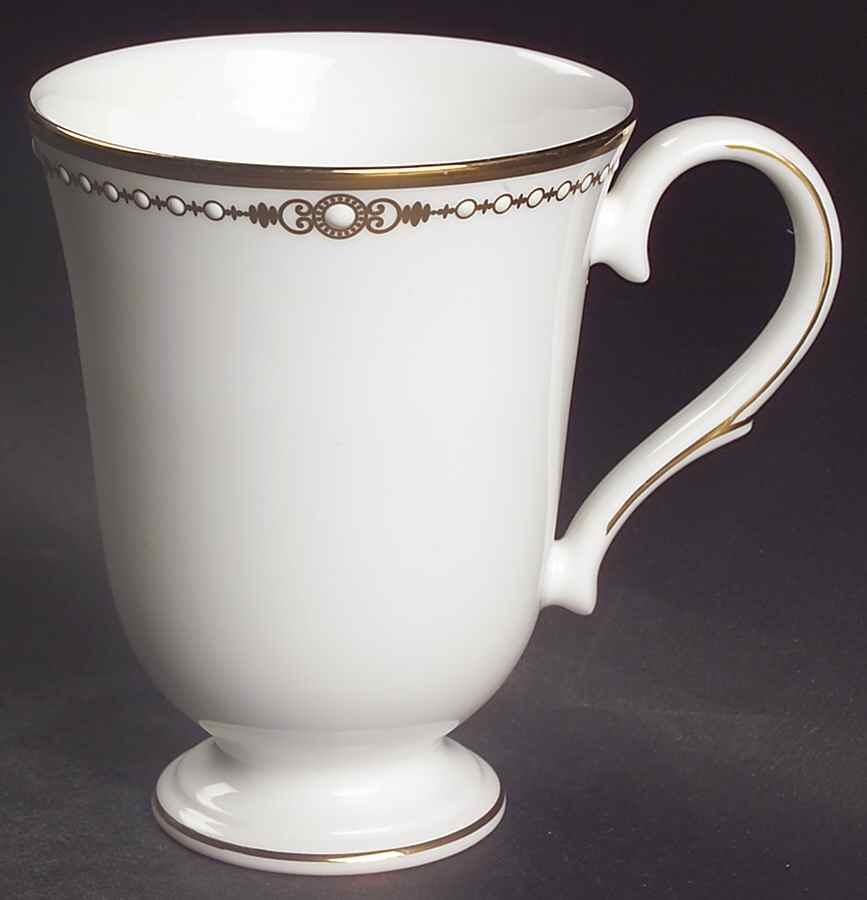 Pearl Gold Accent Mug by Lenox-1