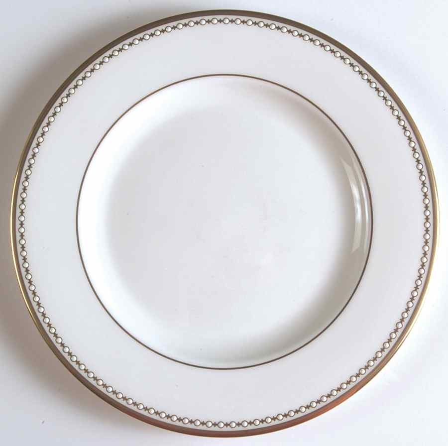 Pearl Gold Salad Plate by Lenox-1