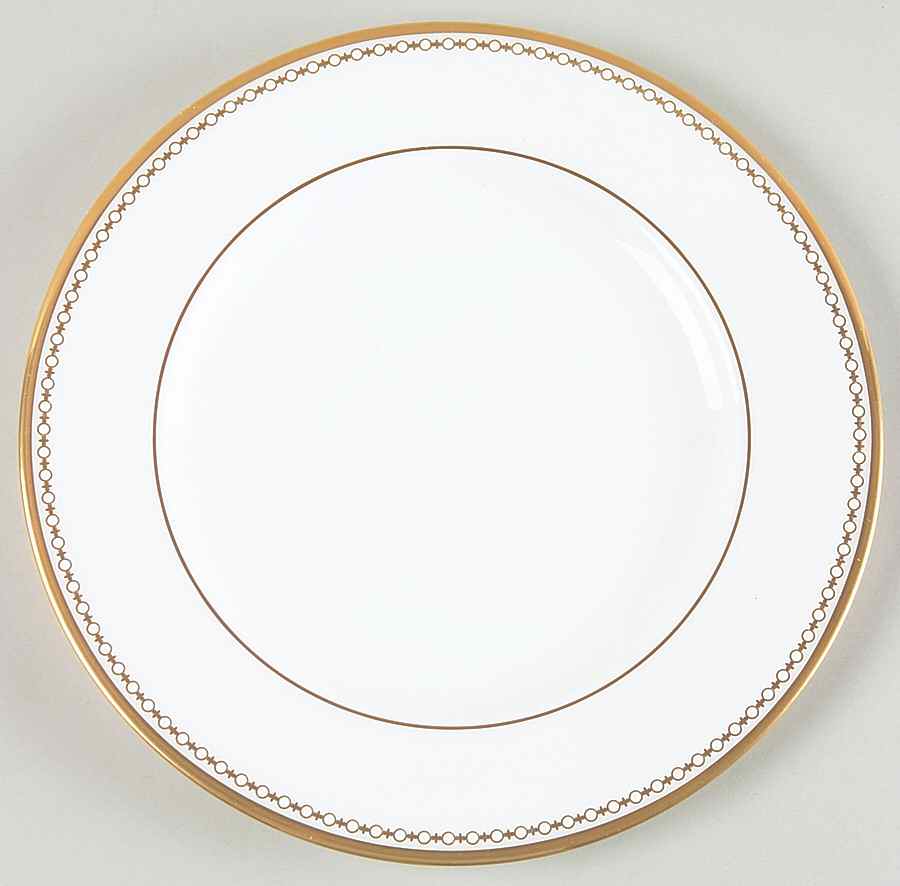 Pearl Gold Salad Plate by Lenox-1