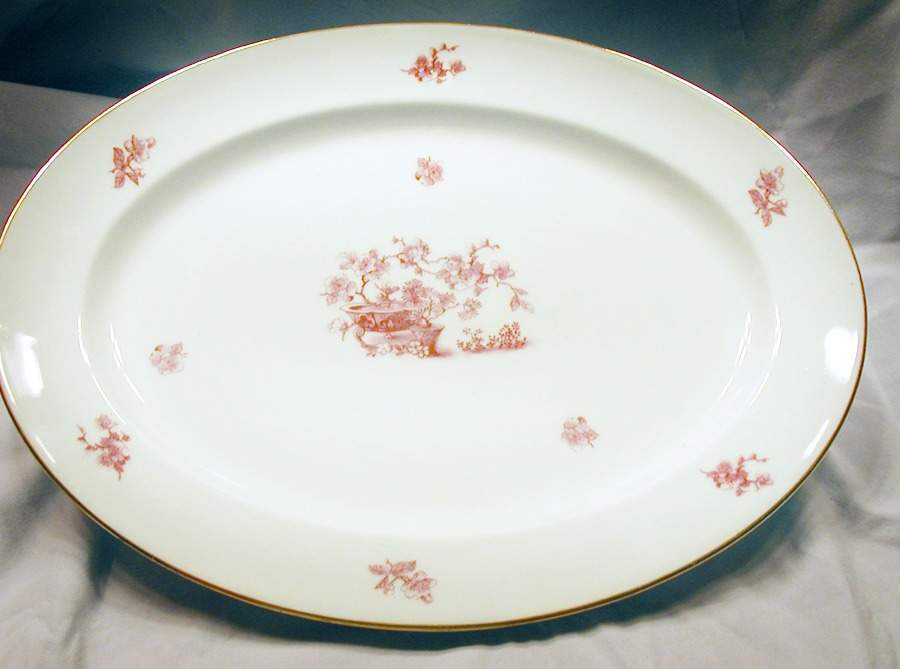 PAD54 14" Oval Serving Platter by Paroutaud-1