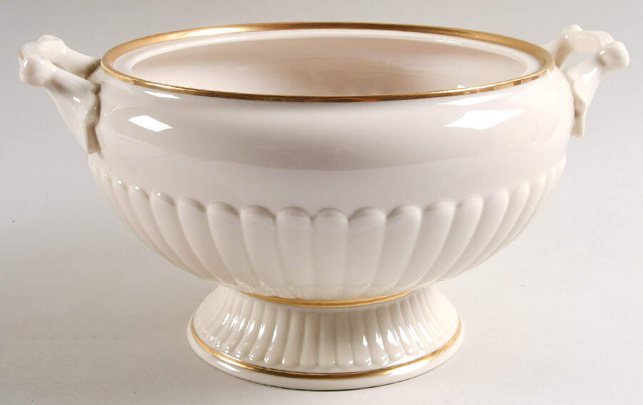 Georgian Tureen Collection (Gold) Tureen No Lid by Lenox-1