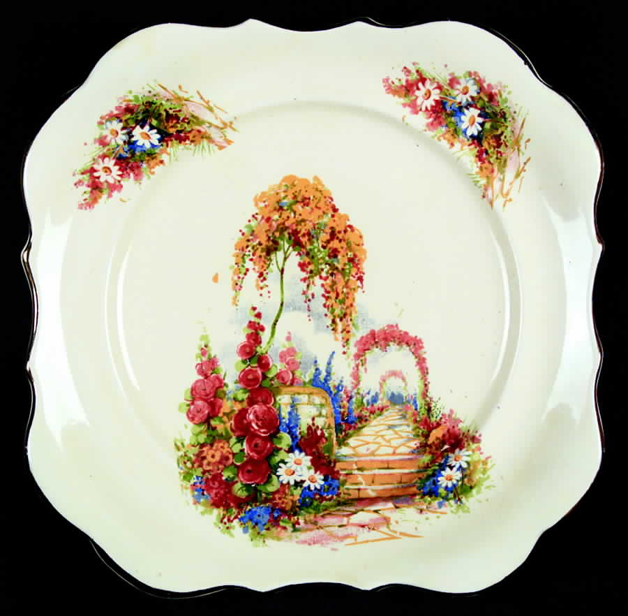 LCS3 Square Salad Plate by Lancaster & Sons-1