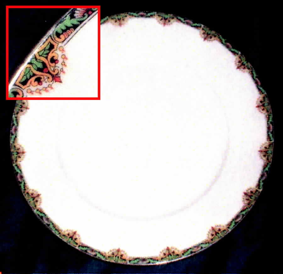 Leg83 Dinner Plate by F Legrand & Cie-1