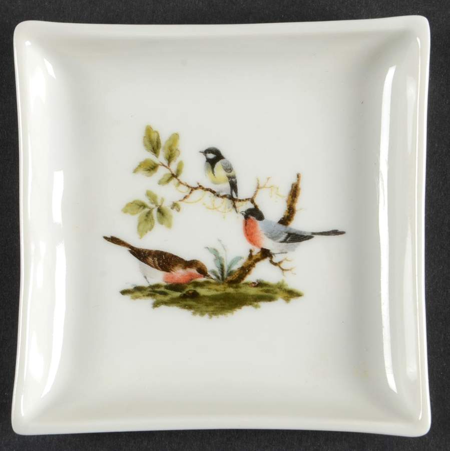 LIM200 Small Diamond Shape Ashtray by Limoges-French-1