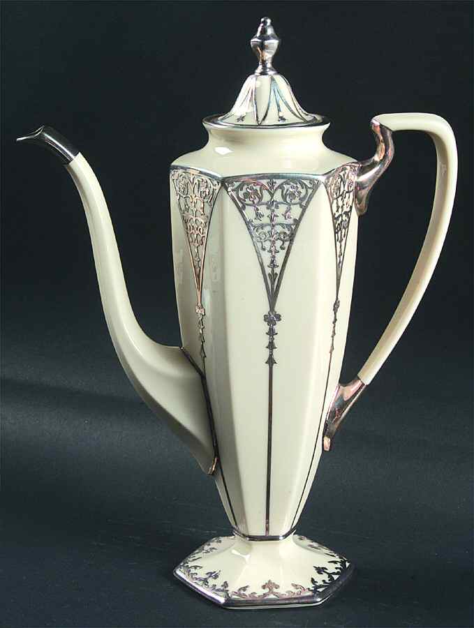 Centennial Sterling Silver Coffee Pot & Lid by Lenox-1