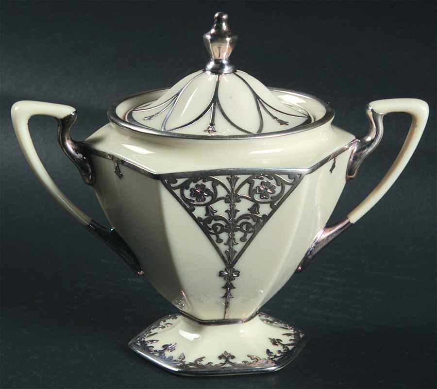 Centennial Sterling Silver Sugar Bowl & Lid by Lenox-1