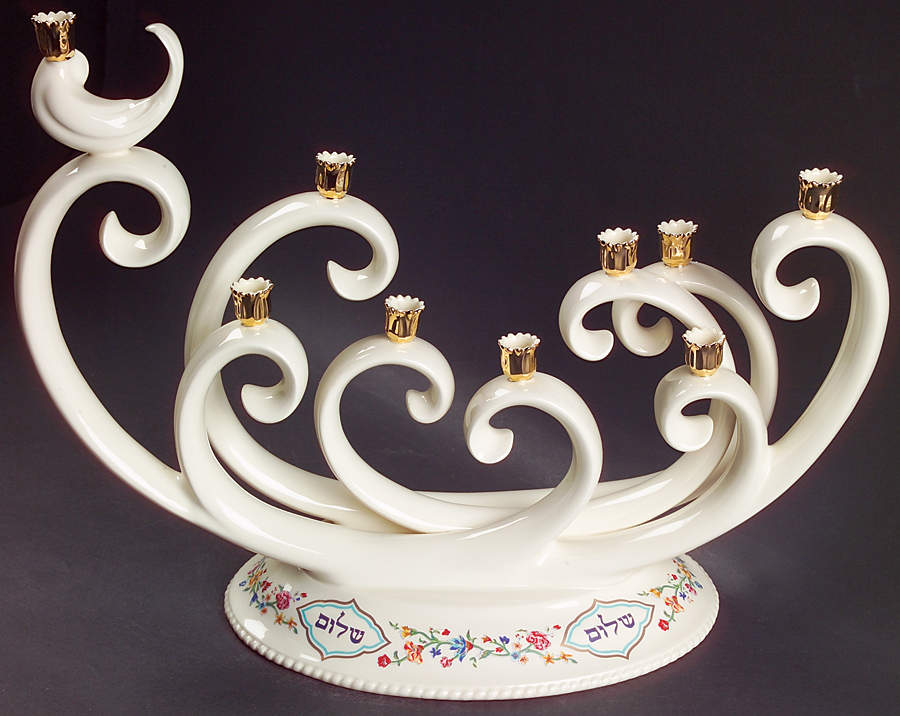 L'Chaim Menorah by Lenox-1