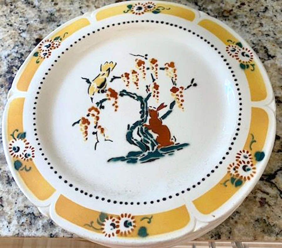 Jillerie Dinner Plate by Luneville-1