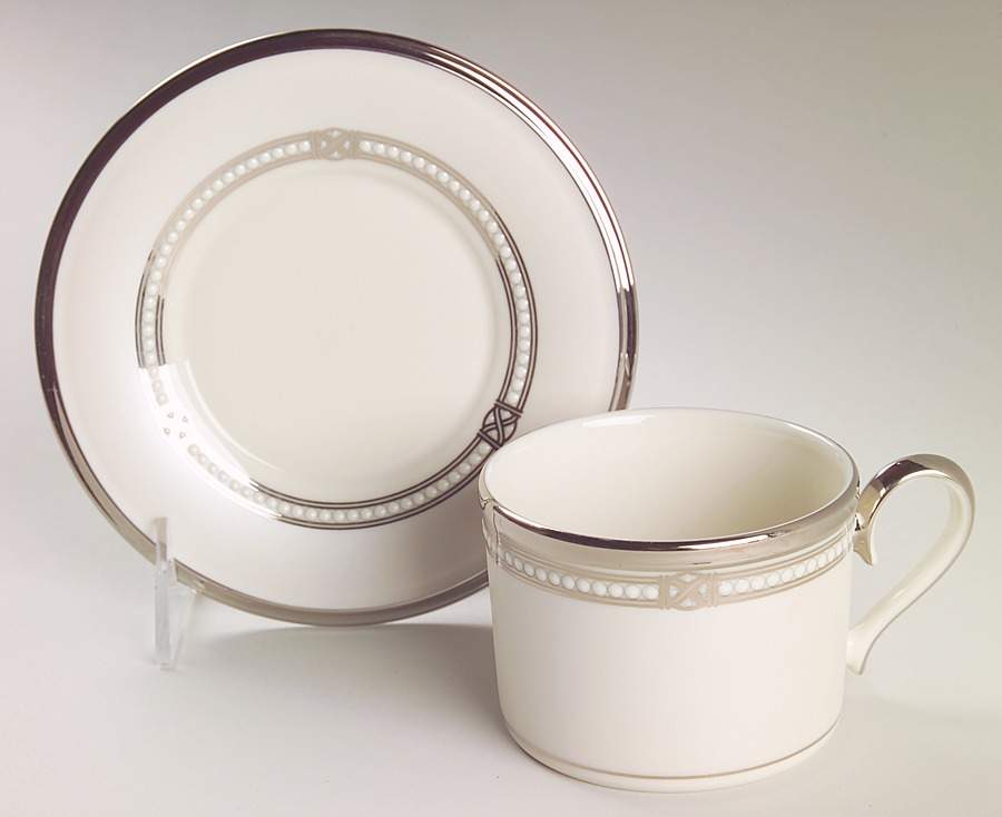Engagement Flat Cup & Saucer Set by Lenox-1