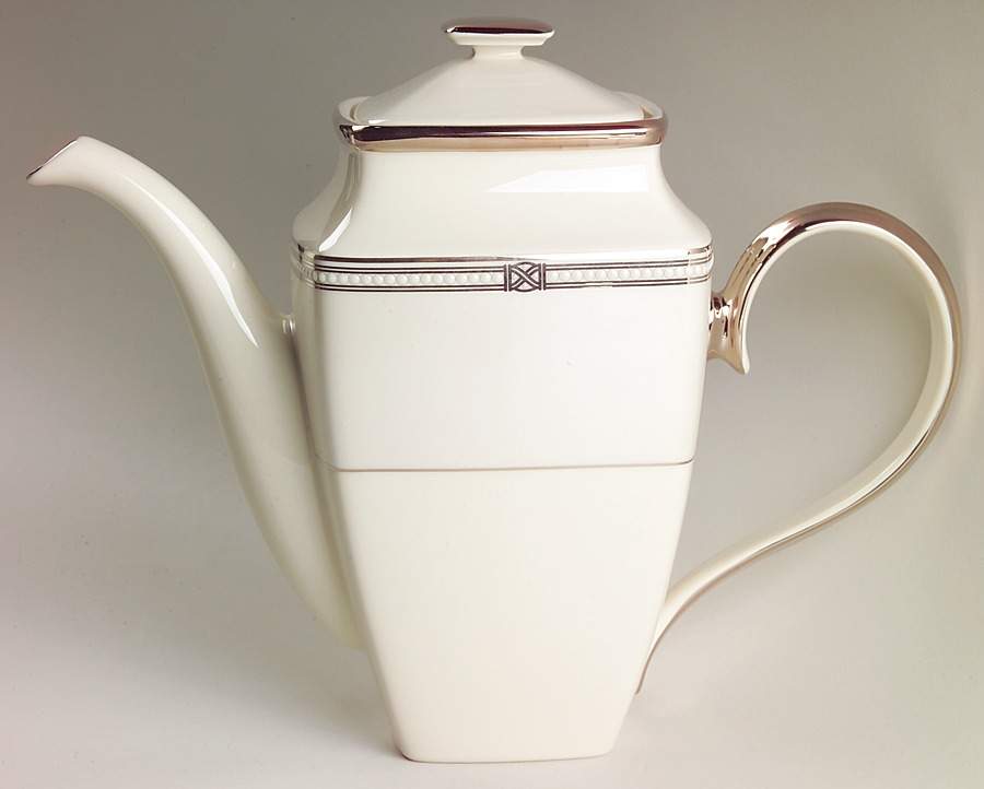 Engagement Square Coffee Pot & Lid by Lenox-1
