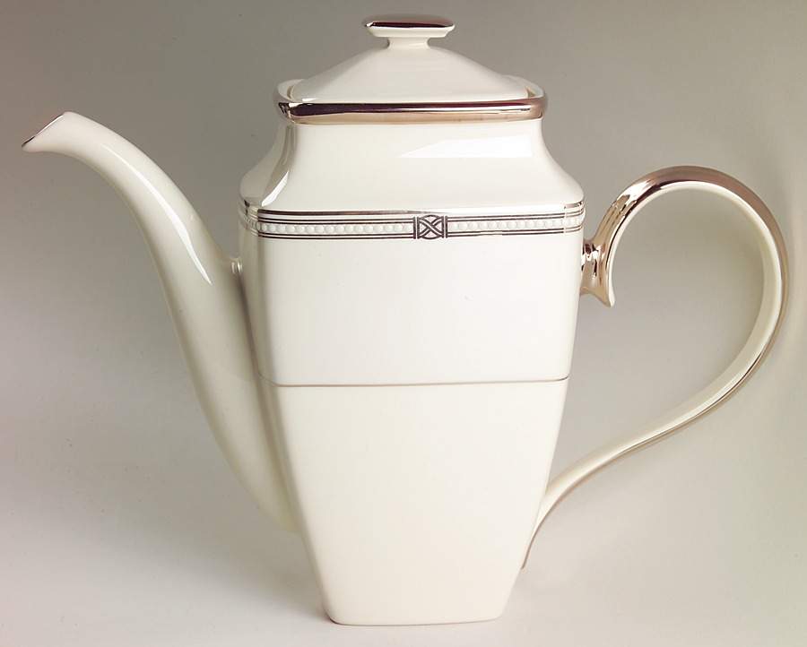 Engagement Square Coffee Pot & Lid by Lenox-1