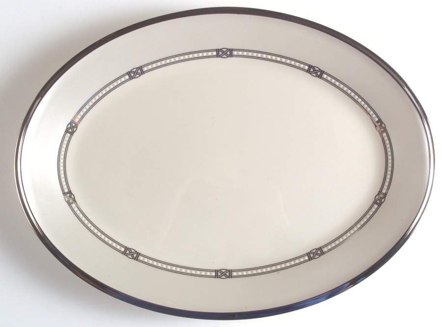 Engagement 13" Oval Serving Platter by Lenox-1