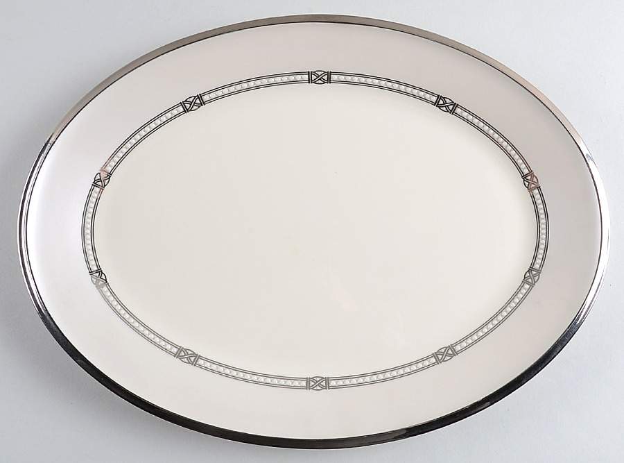 Engagement 13" Oval Serving Platter by Lenox-1