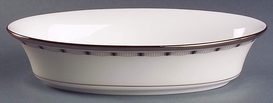 Soiree 10" Oval Vegetable Bowl by Lenox-1