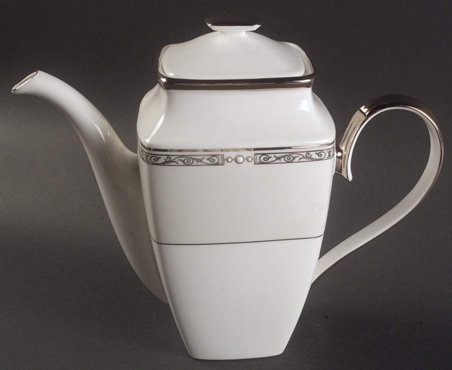 Grand Affair Square Coffee Pot & Lid by Lenox-1