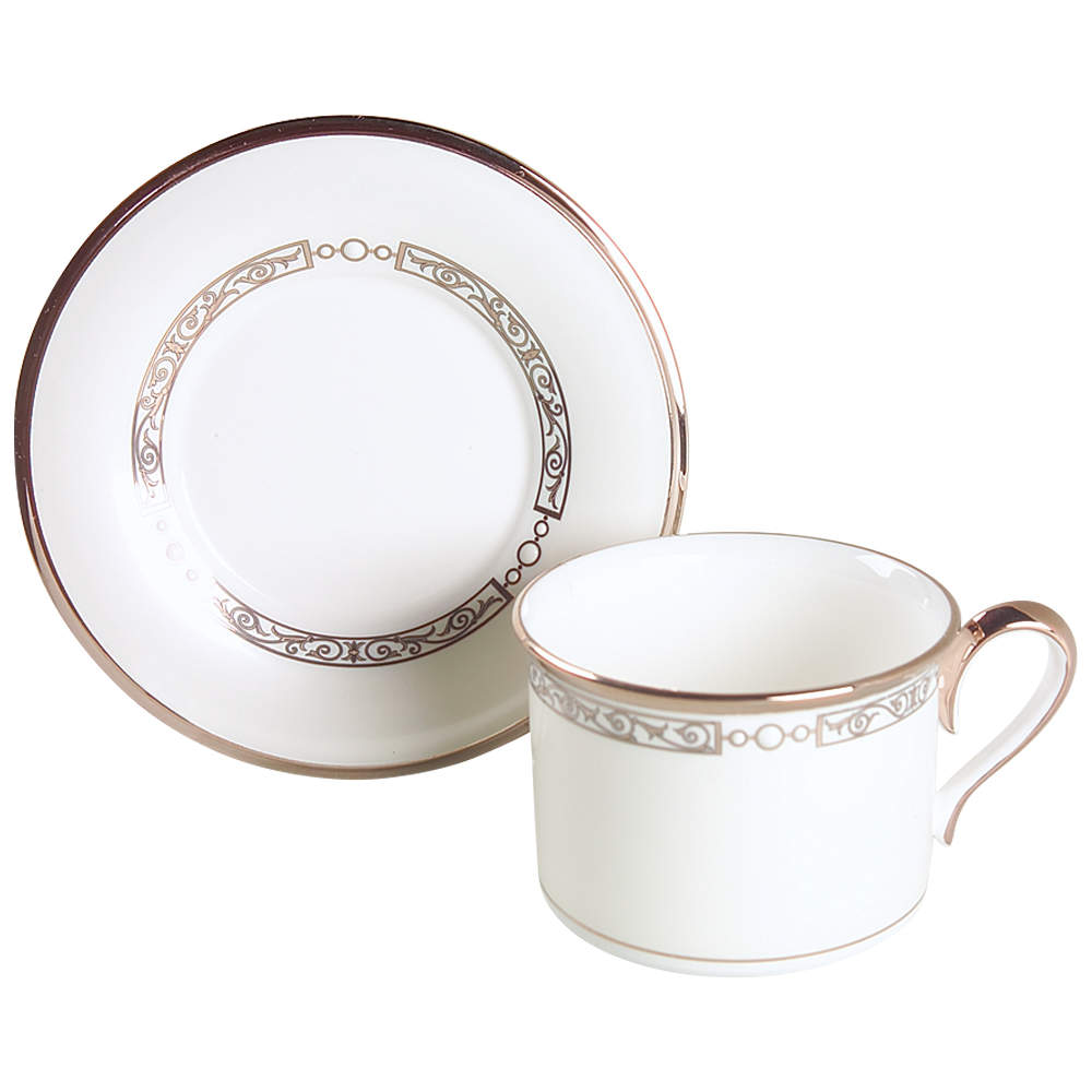 Grand Affair Flat Cup & Saucer Set by Lenox-1