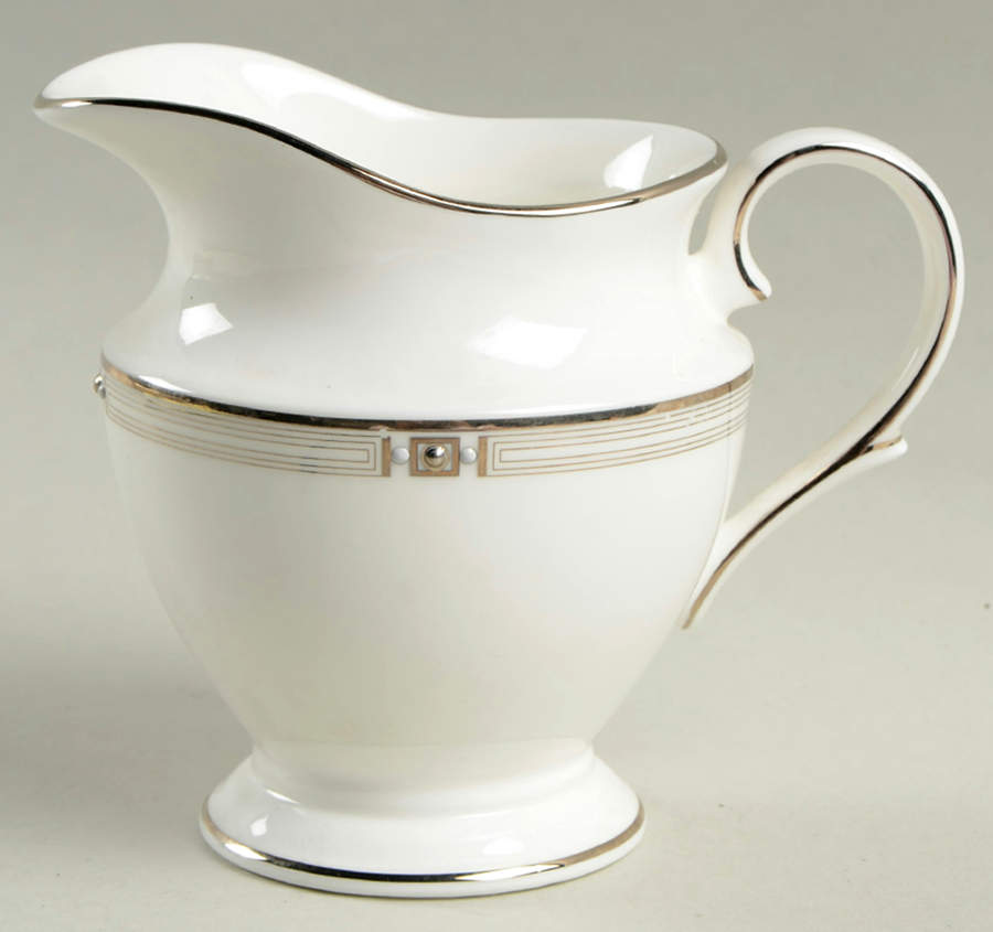 Westerly Platinum Creamer by Lenox-1