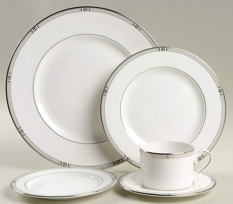 Westerly Platinum 5 Piece Place Setting by Lenox-1