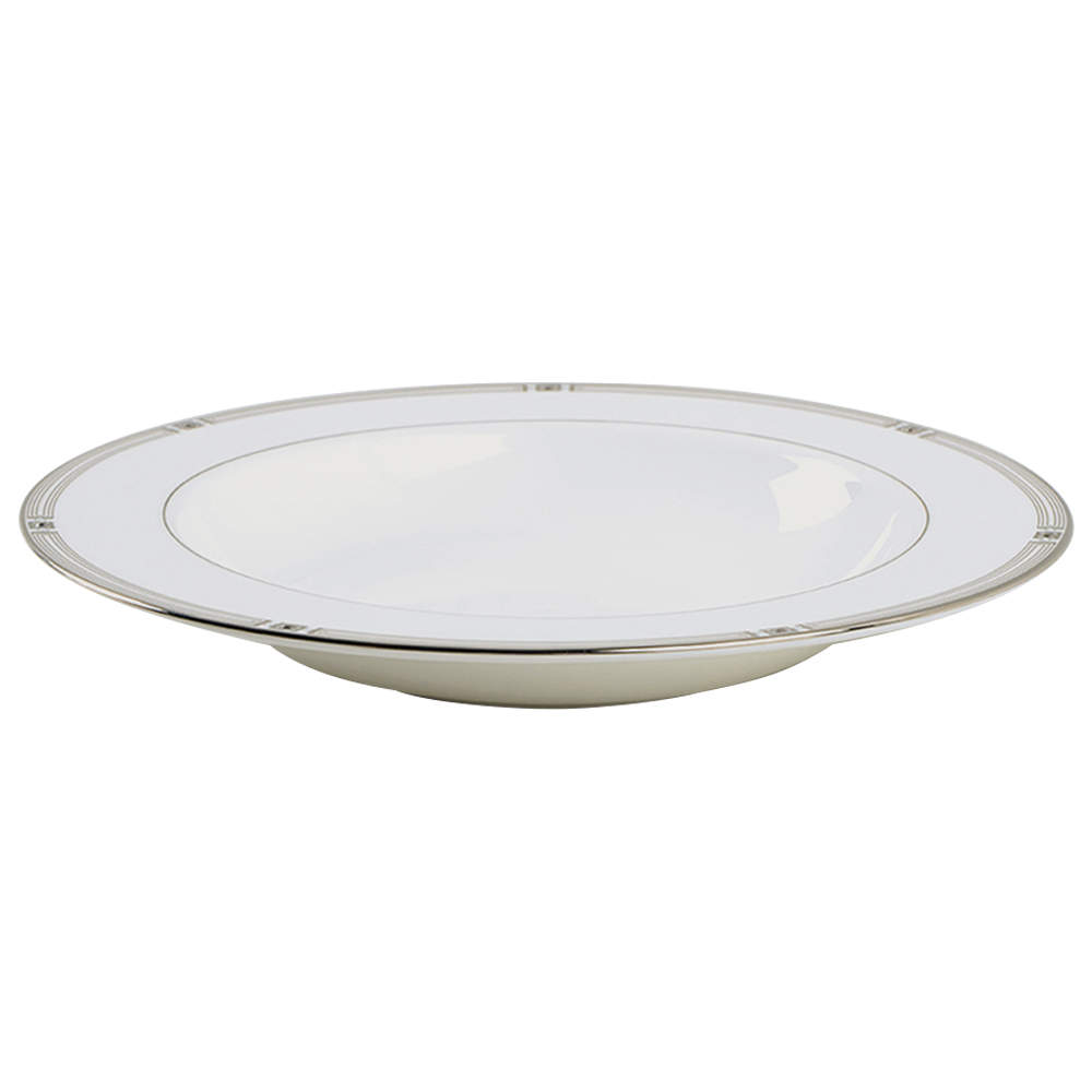 Westerly Platinum 9" Soup/Pasta Bowl by Lenox-1