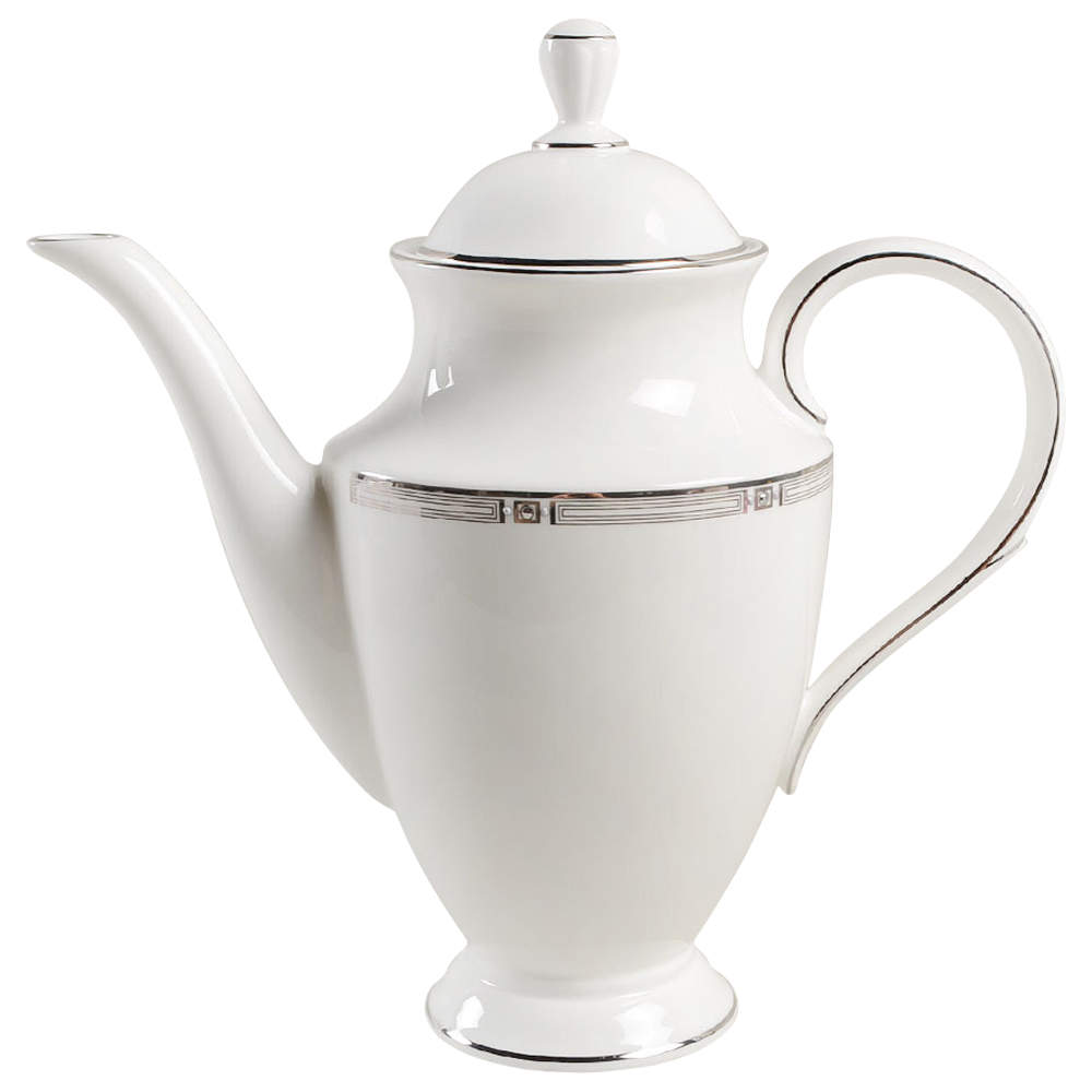 Westerly Platinum Coffee Pot & Lid by Lenox-1