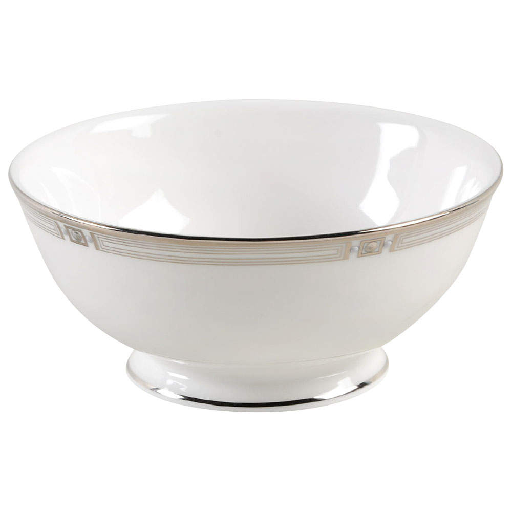 Westerly Platinum Fruit/Dessert (Sauce) Bowl by Lenox-1