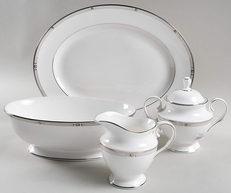 Westerly Platinum 5 Piece Hostess Set by Lenox-1