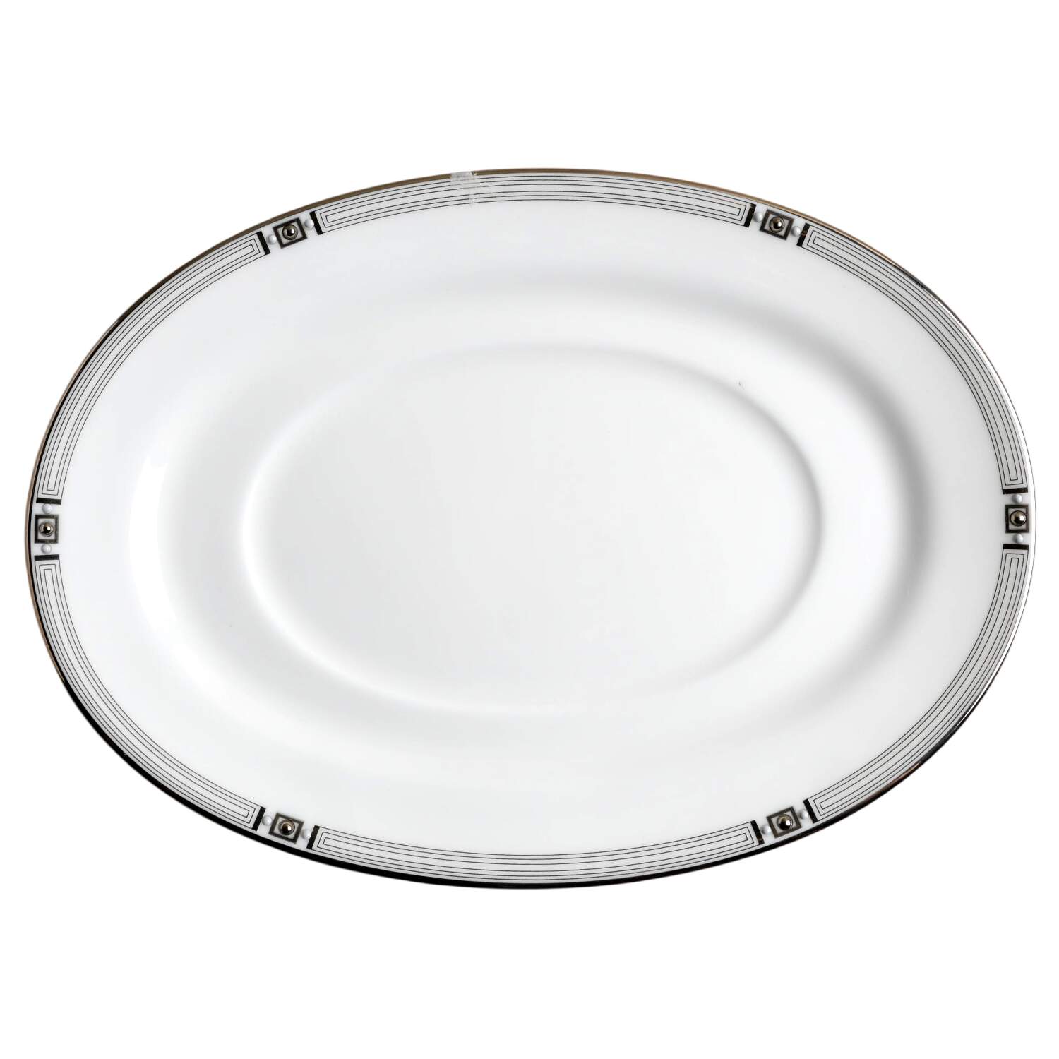 Westerly Platinum Underplate for Gravy Boat by Lenox-1