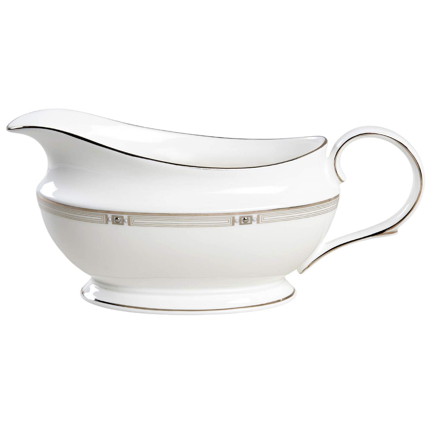 Westerly Platinum Gravy Boat by Lenox-1