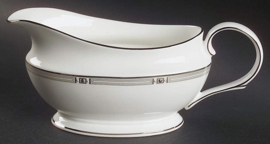 Westerly Platinum Gravy Boat by Lenox-1