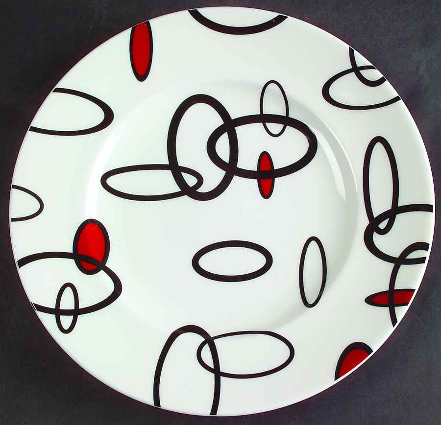 Modern Accents Circle Luncheon Plate by Lenox-1
