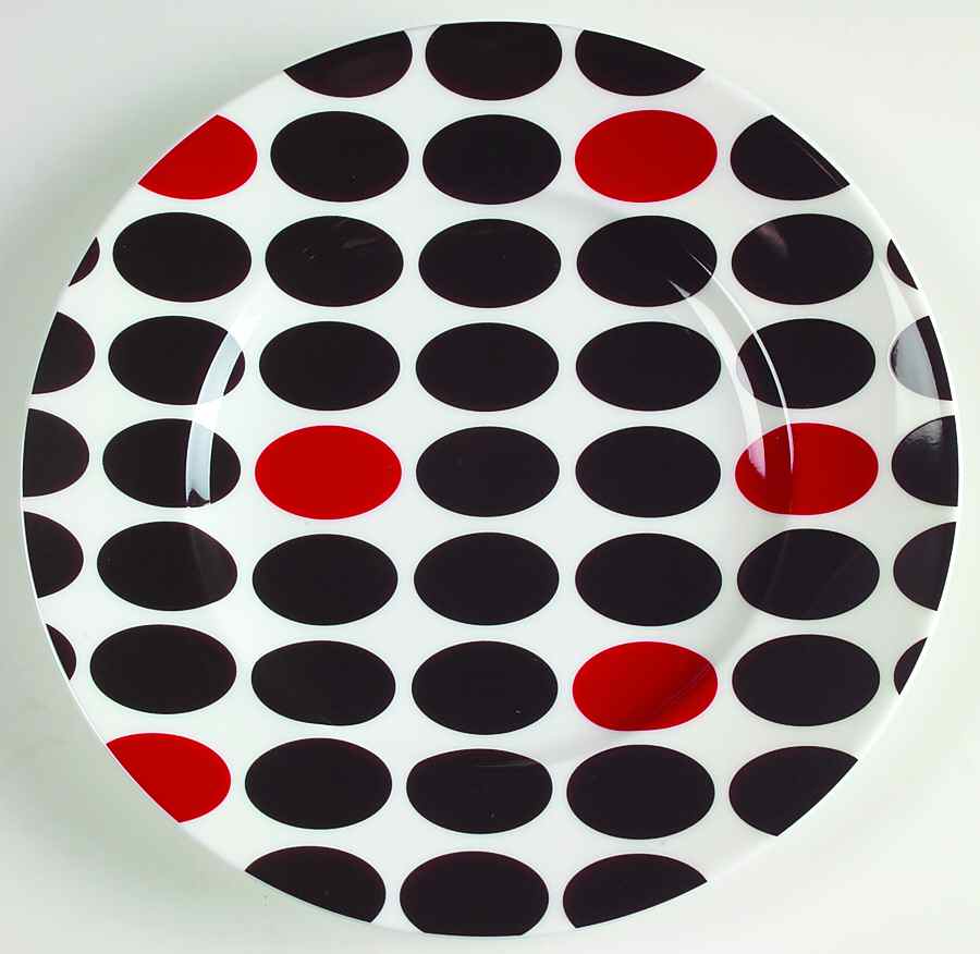 Modern Accents Dots Luncheon Plate by Lenox-1