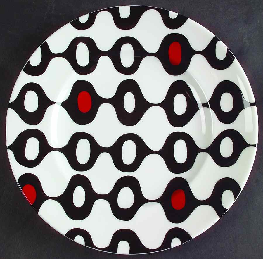 Modern Accents Wave Luncheon Plate by Lenox-1