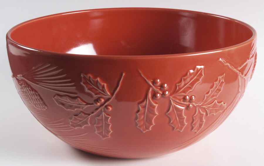 Rustic Berry 11" Large Salad Serving Bowl by Lenox-1