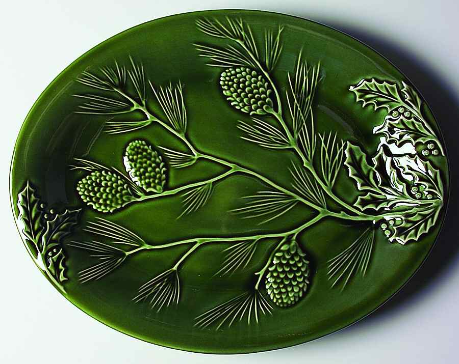 Rustic Pine 16" Oval Serving Platter by Lenox-1