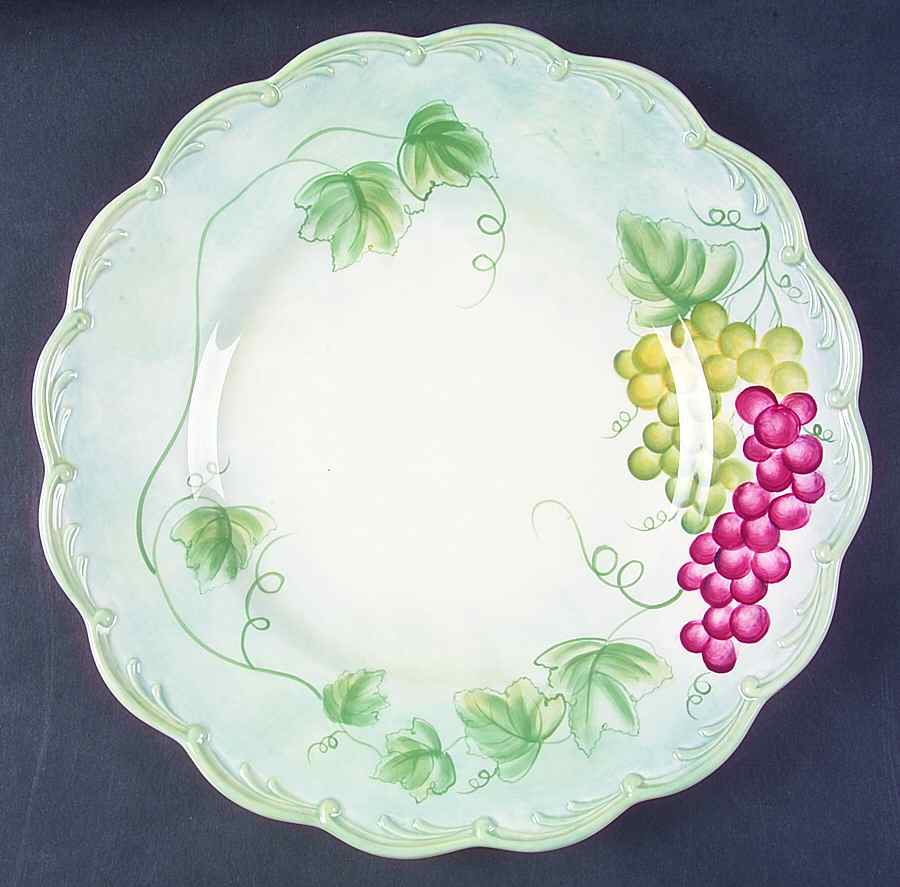 Tuscan Vine Blanc Dinner Plate by Lenox-1