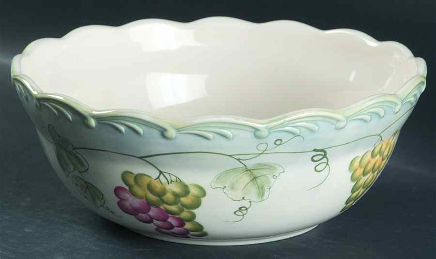 Tuscan Vine Accessories 9" Round Vegetable Bowl by Lenox-1