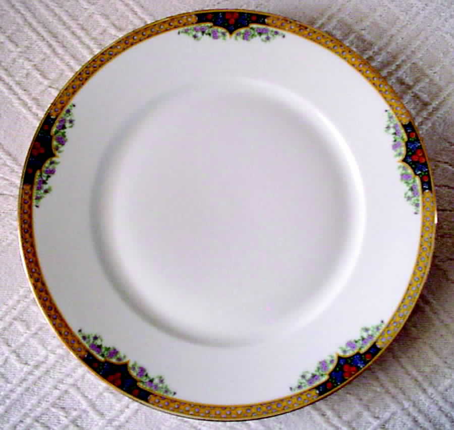 Leg52 Luncheon Plate by F Legrand & Cie-1