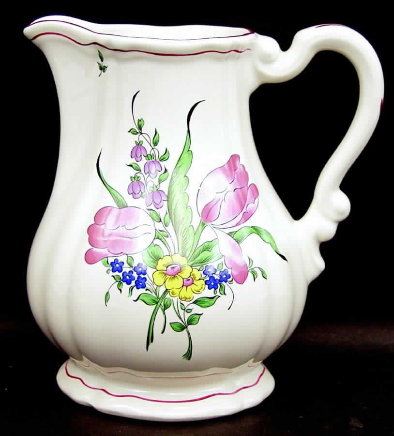 Old Strasbourg (Off White Background) 32 Oz Jug by Luneville-1