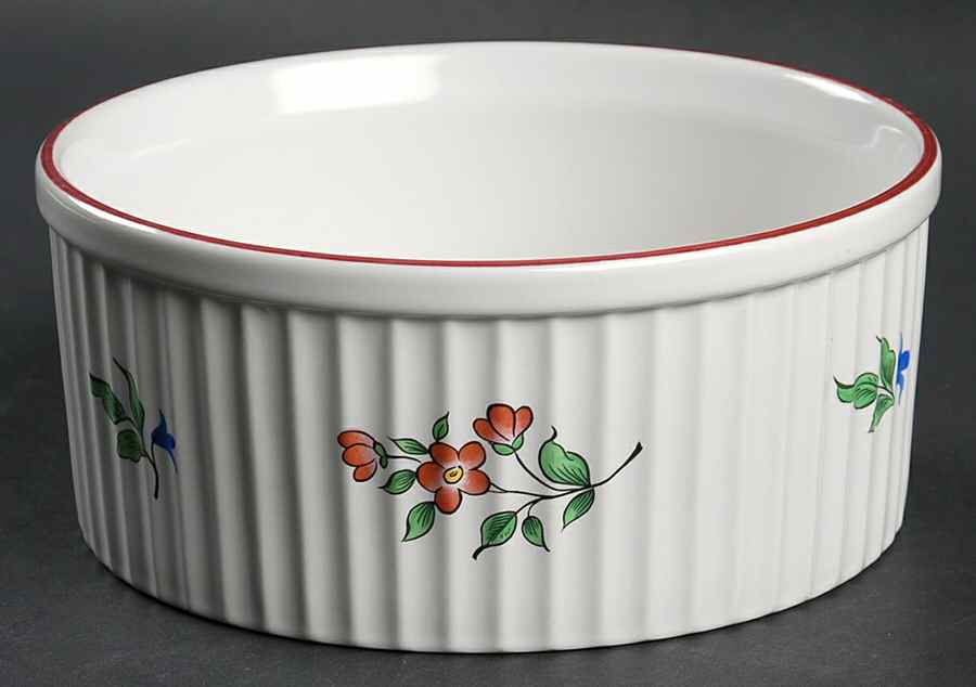 Old Strasbourg (Off White Background) 6" Souffle by Luneville-1