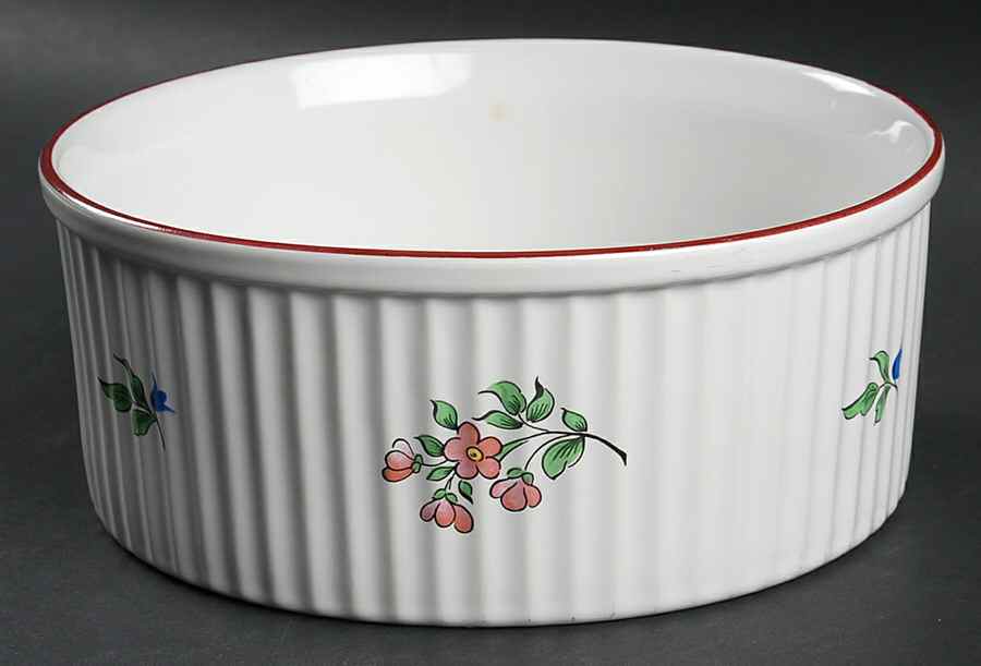 Old Strasbourg (Off White Background) 8" Souffle by Luneville-1