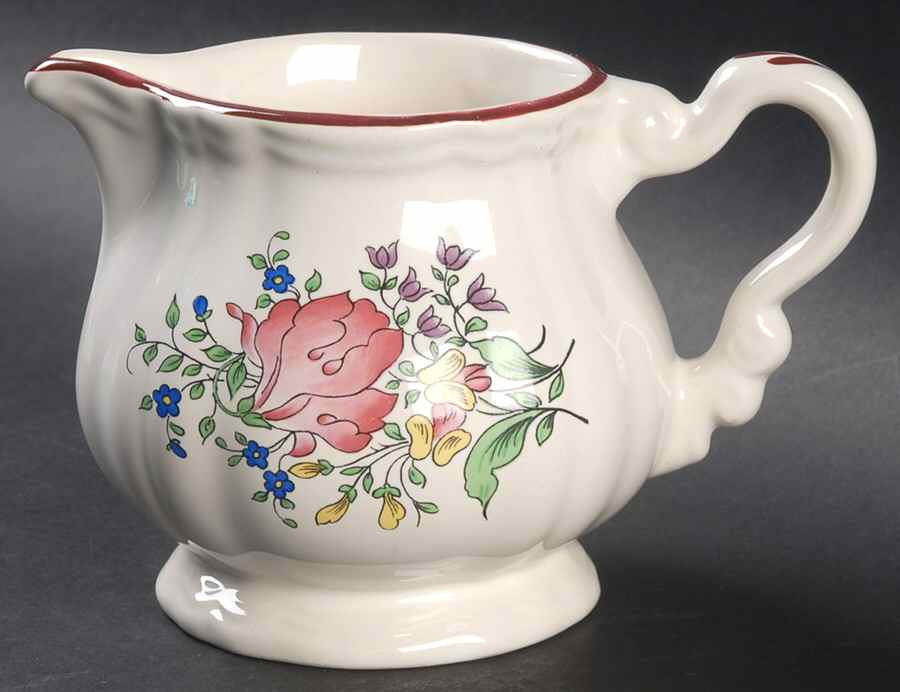 Old Strasbourg (Off White Background) 18 Oz Pitcher by Luneville-1